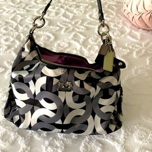 Coach bag with dust bag